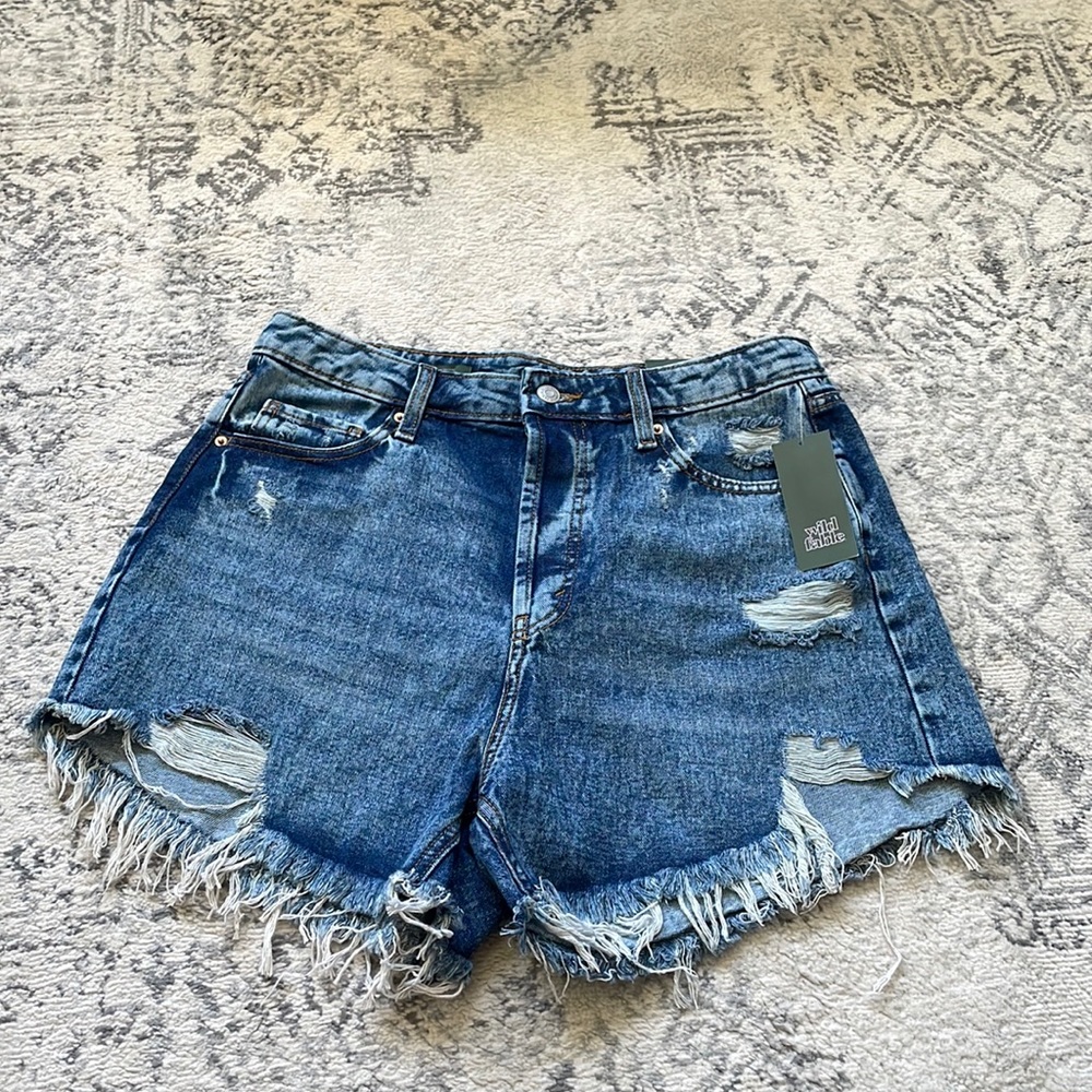 Wild Fable Distressed Jean Shorts